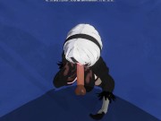 3D HENTAI POV Passionate Blowjob From Hot 2B 3/16