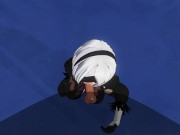 3D HENTAI POV Passionate Blowjob From Hot 2B 4/16