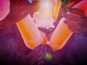 Двойной Анал Фурри с Огромными дильдо И стройная француженка 15/16