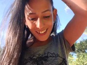 He Gave me a massive facial after we Share an amazing public fuck session 2/16