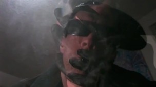 Oregonleatherboy Smoking In Black Leather Slow