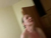 First homemade. MILF brunette ride on cock and have many cums 12/16