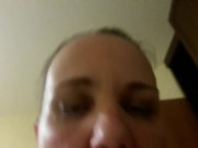 First homemade. MILF brunette ride on cock and have many cums 16/16