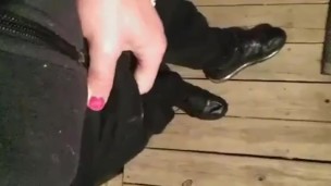 Stroking Over My Pants