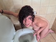 Toilet whore self humiliation 9/16