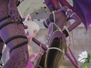 3some succubus futas and foxy girl 2/16