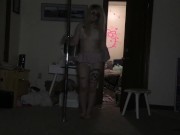 strip pole dance (three)