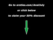 Sadie enjoys #AnalJuly at Ersties 16/16