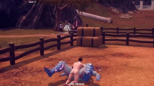 Breeder of the nephelym blue big tits Jabberwock girl All sex scenes ep.2