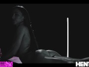 Real Life Hentai - The best whore rides big dildo with huge Cumshot 2/16