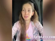Lelu Love behind the porn scenes VLOG w/ asshole spread JOI anal, strapon closeup, cuckolding, funny blooper & lots more!! :) 11/16