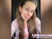 Lelu Love behind the porn scenes VLOG w/ asshole spread JOI anal, strapon closeup, cuckolding, funny blooper & lots more!! :) 12/16