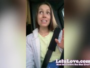 Lelu Love behind the porn scenes VLOG w/ asshole spread JOI anal, strapon closeup, cuckolding, funny blooper & lots more!! :) 3/16