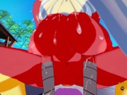 Pokemon Hentai Furry - POV Blaziken x Mewtwo blowjob and fucked