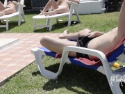 Outdoor Dick Flash! Flashing my cock to my gf and her bestfriend to get a blowjob!! ORAL CREAMPIE 3/16