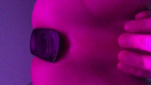 My hole twitching on butt plug