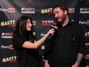 Pornhub Aria gets Nasty with JFL Fans! 10/16