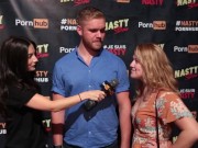 Pornhub Aria gets Nasty with JFL Fans! 14/16