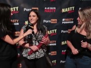 Pornhub Aria gets Nasty with JFL Fans! 15/16