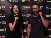 Pornhub Aria gets Nasty with JFL Fans! 16/16