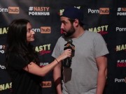 Pornhub Aria gets Nasty with JFL Fans! 5/16