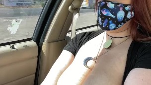 100% real public flashing