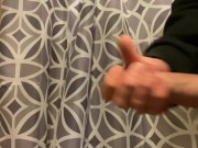 Huge solo cumshot