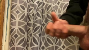 Huge solo cumshot