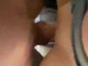 She sucked my cock so good had to creampie her and let her play with it. 16/16