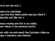 Depilation master problems - Client an Erection. Weekdays Waxing. Video One 16/16