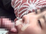 【素人フェラぶっかけ】裏垢女子に大量顔射【すごいのかけて☆】 14/16