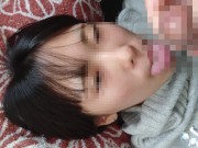 【素人フェラぶっかけ】裏垢女子に大量顔射【すごいのかけて☆】 7/16