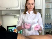 Depilation of a member with a piercing! 1/16