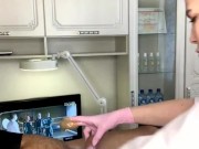 Depilation of a member with a piercing! 10/16