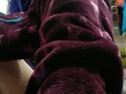 Pissing and pushing in pajamas