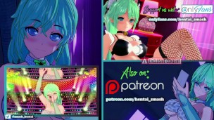 Futa Motoko Kusanagi getting fucked by a Futa Geisha - Ghost in the Shell Hentai