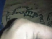 masturbating while home alone jerking my big hot dick