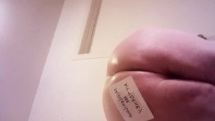 MissLexiLoup hot curvy ass female jerking off classic strip club views