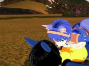 Star Fox Pokemon Star Fox Pokemon Furry Hentai - Krystal x Lucario Boobjob & Fucked