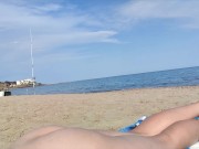 Real Amateur Wife Naked in Public Beach 16/16