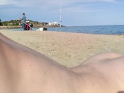 Real Amateur Wife Naked in Public Beach 4/16