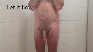 Guess what I really do in the shower - Big dick daddy (hint: awesome cumshot)