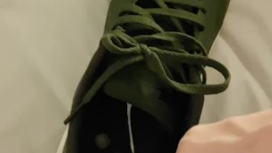 Cum in straight friend's nikes