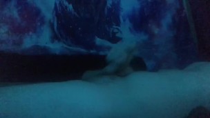 Hot bitch Mazi strokes himself and cums for you