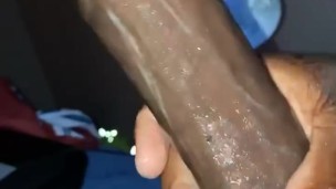 Oiled BBC using cockring