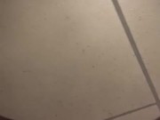 I'm pissing into the corridor of the house