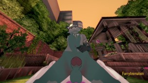 Aimal Crossing Pokemon Pokemon Furry Yaoi - Mewtwo x Raymond Blowjob with cum in his face and anal
