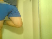 Pissing & washing off in the shower 1/16