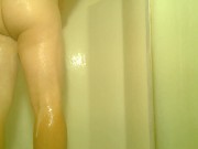 Pissing & washing off in the shower 11/16