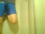 Pissing & washing off in the shower 3/16